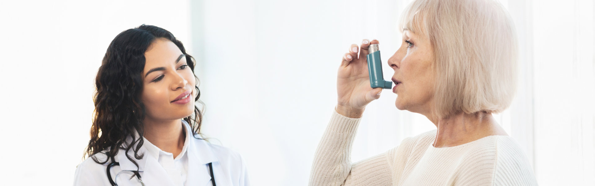 patient during medical check up